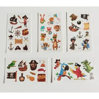 Tetování Dětské dočasné tetování - MIX 3 (Značka: SPADABRAVO)