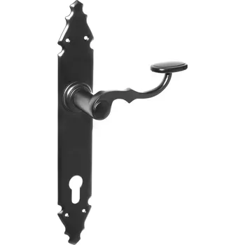 Dveřní kování DOMINO Štítové kování Ares Klika dlouhý štít - PZ 90