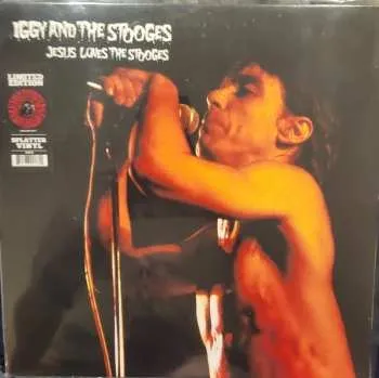 Hudba LP The Stooges: Jesus Loves The Stooges CLR | LTD 2023 Coloured Black And Red Splatter Vinyl