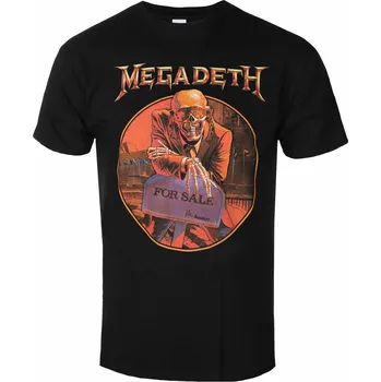 Oblečení a móda Tričko metal pánské Megadeth - Peace Sells… Tracklist BL - ROCK OFF - MEGATS16MB