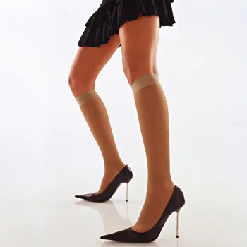 Dámské pantofle 3Pagen Zdravotní jemné podpůrné podkolenky tělová 39/40