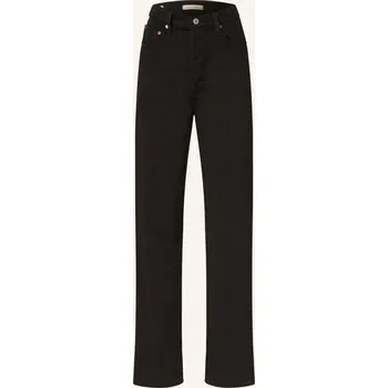 Dámské džíny Levi's® Dámské Straight Džíny Ribcage, 23 blacks, 40