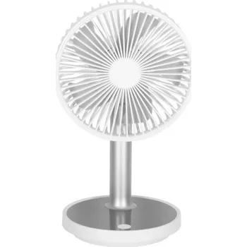 Domácí ventilátor LIVEFY | LIVEFY bezdrátový stolní ventilátor 30cm, bílý