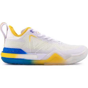 Pánské tenisky PEAK Basketbalové boty Andrew Wiggins 1 Warriors 44 BÍLÁ|MODRÁ|ŽLUTÁ