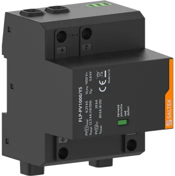 Přepěťová ochrana svodič bleskových proudů a přepětí pro fotovoltaické systémy, do 1000 V DC, 12,5 kA (10/350), dálková signalizace