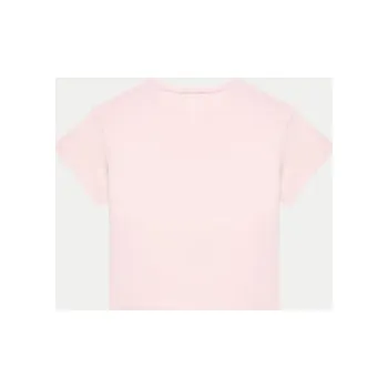 Dámské tričko United Colors Of Benetton T-Shirt 3096C10LG Růžová Regular Fit 150