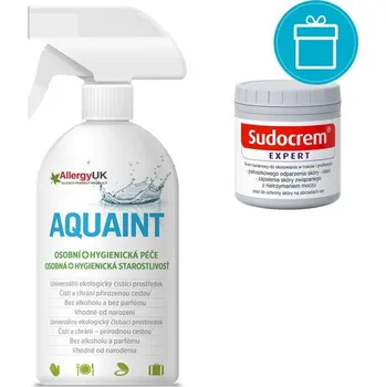 Tělový olej SUDOCREM Krém Sudocrem Expert 125 g + AQUAINT 500 ml