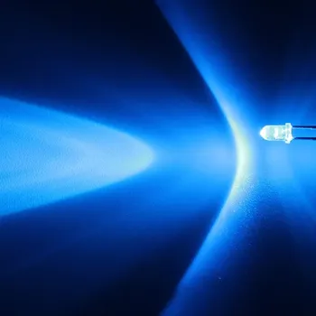 Hebei LED 3mm modrá 330LB7C