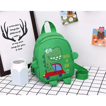 Dětský batoh Mini batůžek - DRÁČEK - ZELENÝ (Značka: GUANGDONG)