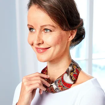 Čepice 3Pagen Šátek s magnetickým uzávěrem Retro