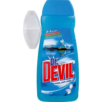 Dr. Devil WC gel 3v1 400 ml Polar Aqua 