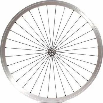 Zapletené kolo KHEBIKES FIXIE PŘEDNÍ KOLO 28" STŘÍBRNÉ KHEBIKES ŠEDÁ