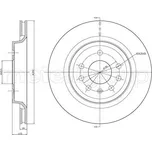 Brzdový kotouč METELLI 23-0682C