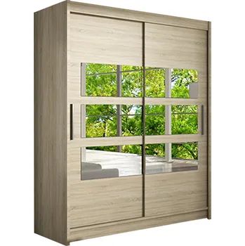 Šatní skříň Velká šatní skříň WESTA VII sonoma šířka 150 cm