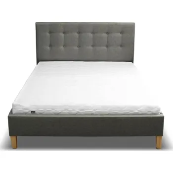 Postel Čalouněná postel DAVID šedá rozměr 180x200 cm