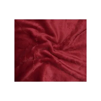 Prostěradlo SKANTEX Prostěradlo mikroplyš 140/200 cm barva: vínová