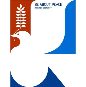 Plakát Plakát, Obraz - Be About Peace, Retrodrome