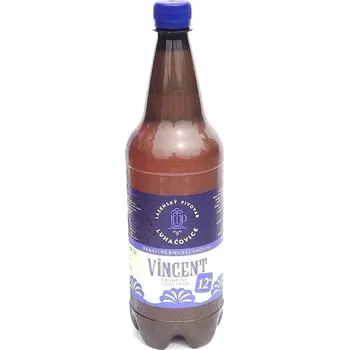 Pivo LUHAČOVICE 12 VINCENT 1l PET světlý ležák plzeňského typu 4,7 %