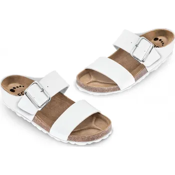 Dámské pantofle Zdravotní pantofle FORcare 303002 bílá Velikost: 41 Módní korkové pantofle