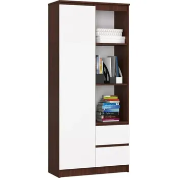 regál Regál CLP R11 - wenge/bílá lesk