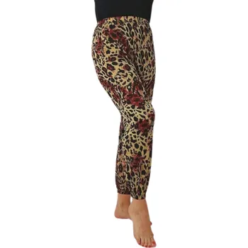 Dámské legíny NOVINKA- Dámské dlouhé legíny 96434zvířecí vzor- 5