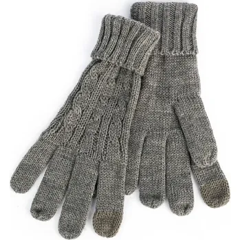 Pokrývka hlavy Antonio Dámské zimní dotykové rukavice šedá uni