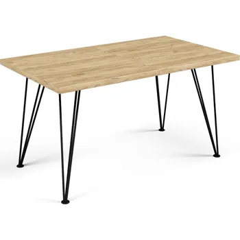 Jídelní stůl Jídelní stůl SONIA 160 cm - dub artisan/černá