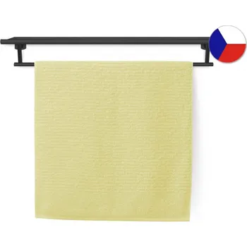Osuška Luxusní osuška 70x140 JUVEL 580g Vlny 3D jasně žluté