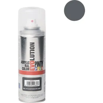 Barva ve spreji Barva ve spreji EVOLUTION RAL7016 antacitová 200 ml