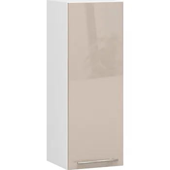 Kuchyňská skříňka Kuchyňská skříňka OLIVIA W30 H720 - bílá/cappuccino lesk