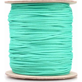 Dětské navlékací korálky Pro Háčkování Bižuterní šňůra 1,5 mm mintová 5 m