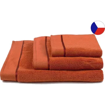 Ručník Froté ručník z mikrobavlny STAR 450g cihlový 50x100
