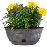 BAMA Květináč PAGLIA, antracit Množství: 1 ks, Rozměry: 40 cm BAMA