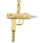 Lillian Vassago Zlatý přívěsek z kombinovaného zlata Pistol LLV01-GP003-2