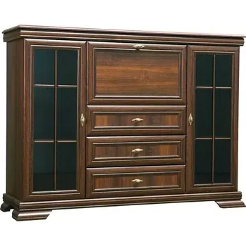 Knihovna Komoda Kora KK6, bílá