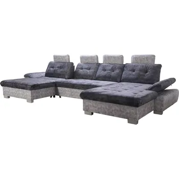 Sedací souprava Sedací souprava DIOR U, šedá (AN 5077/5075)