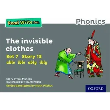 Cizí jazyk Read Write Inc. Phonics: The Invisible Clothes (Grey Set 7 Storybook 13) - Munton, Gill