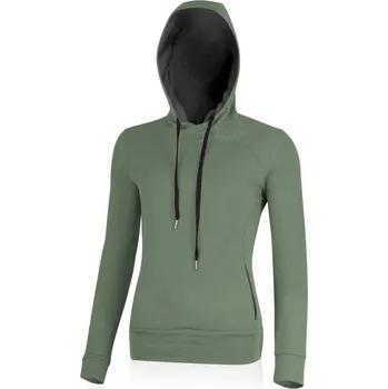 Dámská mikina WESIA dámská merino mikina - Zelená 6668 / S / Zelená
