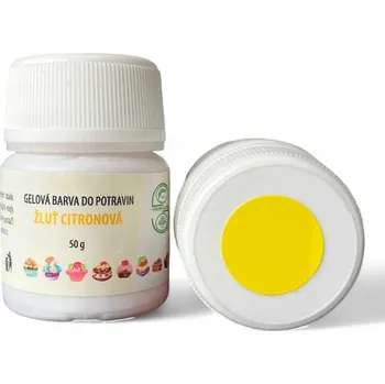 Potravinářské barvivo Aroco Aroma Aroco Gelová barva citronová
