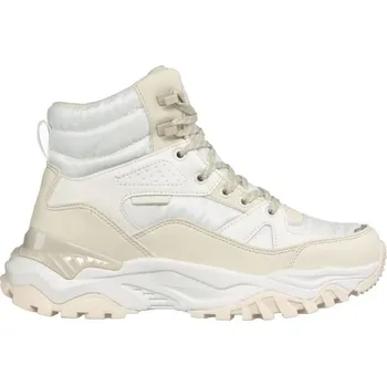 Dámská zimní obuv Dámská zateplená obuv ALPINE PRO SANA 38 Bílá, Béžová