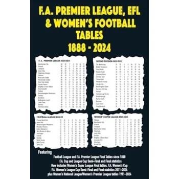 Cestování FA Premier League, EFL & Women's Football Tables 1888-2024 - Robinson, Michael