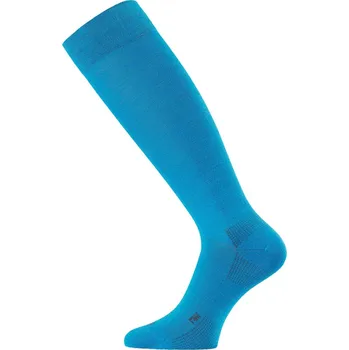 Pánské ponožky FWK merino lyžařské podkolenky - Modrá 515 / (42-45) L / Modrá