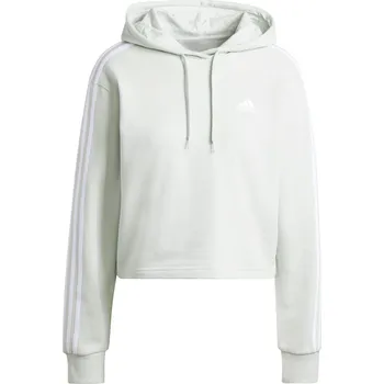 Dámská mikina Dámská Mikina ADIDAS W 3S FT CR HD IY4215 – Olivová L