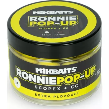 Boilies MIKBAITS Ronnie pop-up 150ml - Scopex + CC 16mm
