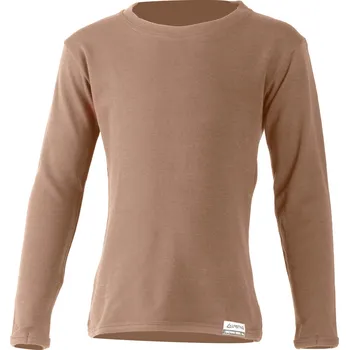 Chlapecká mikina SNOPY dětská merino mikina - Hnědá 7474 / 130 / Hnědá