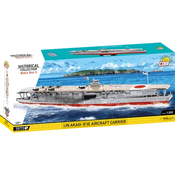 Stavebnice COBI COBI World War II 4851 IJN Akagi Aircraft Carrier