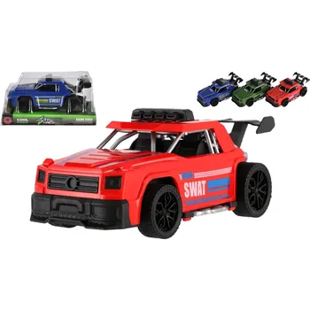 autíčko Teddies Auto závodní plast 16cm na setrvačník 3 barvy