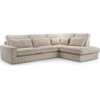 Sedací souprava Rohová sedací souprava LINCOLN LUX, pravá, béžová (Tilia 03)