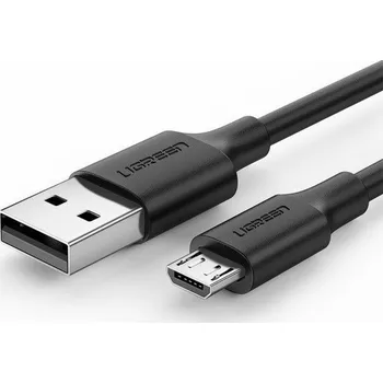 Ugreen USB-A - microUSB kabel 0,5 m černý (60135)