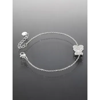 Řetízek Prosperk Náramek z chirurgické oceli s medvídkem S3446